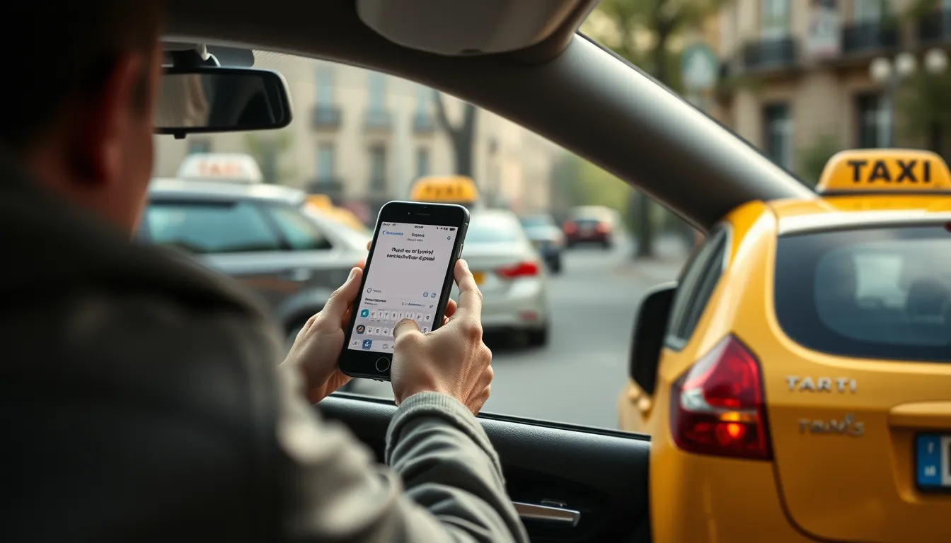 Réserver un taxi à Paris en anglais : les applications qui parlent la langue du client